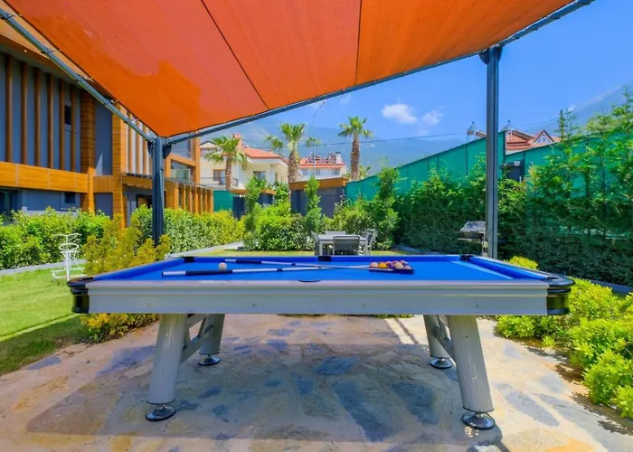 Luxury Close To Shops And Restaurants -large Garden Pool Table And Table Tennis Villa Fethiye
